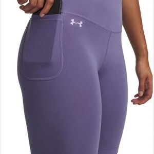 Under Armour Women's Motion High Rise cycling shorts for women.